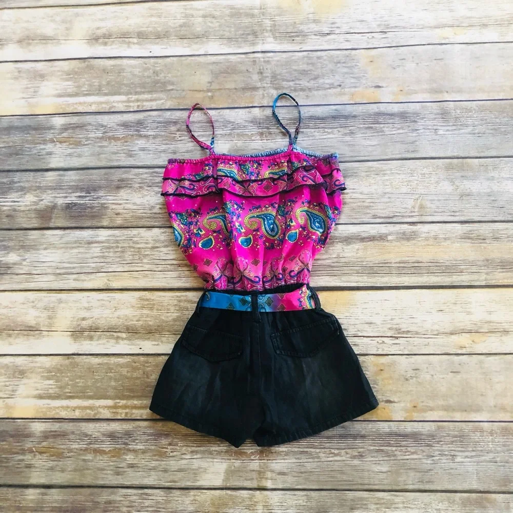 Girls pretty romper! Size 10